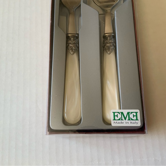 EME Italy Napoleon Table serving fork and serving spoon - Picture 8 of 15